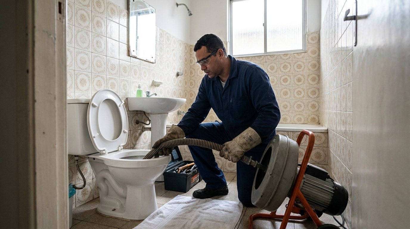 Atendimento em Vaso Sanitário em Marília‑SP